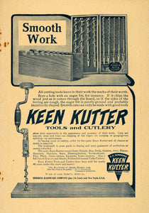 1909 Ad E.C. Simmons Hardware Keen Kutter Tools Cutlery - ORIGINAL TW3