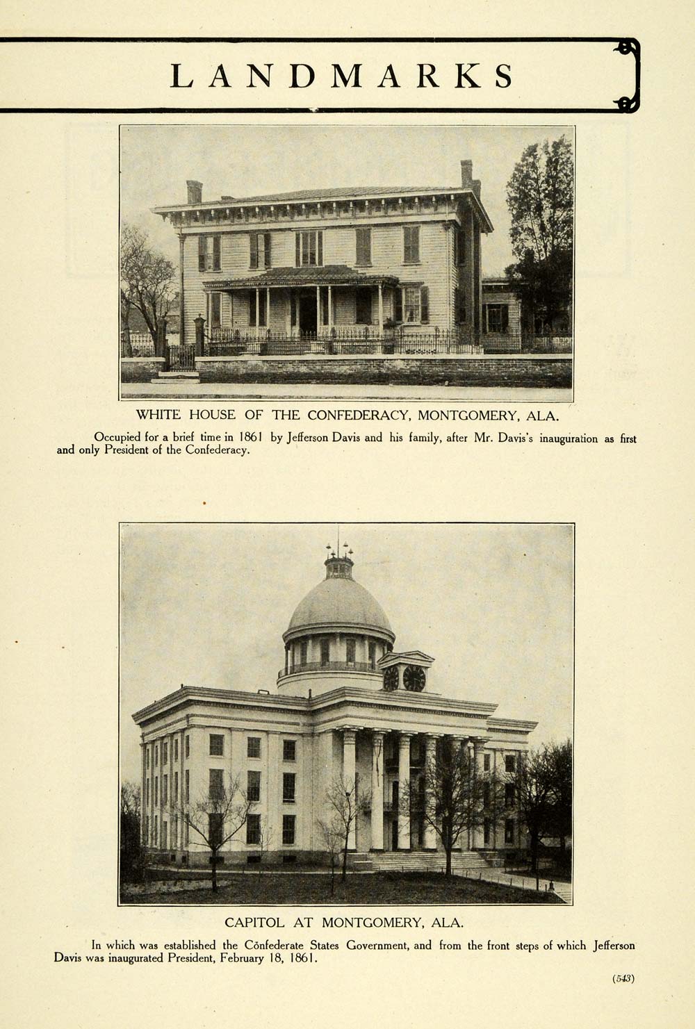 1907 Print Buttonwoods Haverhill Confederacy Monument - ORIGINAL HISTORIC TW3
