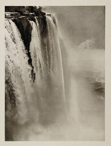 1927 American Falls Niagara New York Photogravure - ORIGINAL PHOTOGRAVURE US1