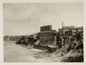 1927 Power Works Niagara Falls New York Photogravure - ORIGINAL PHOTOGRAVURE US1