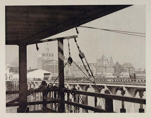 1927 Atlantic City New Jersey Photogravure E. O. Hoppe - ORIGINAL US2 - Period Paper
