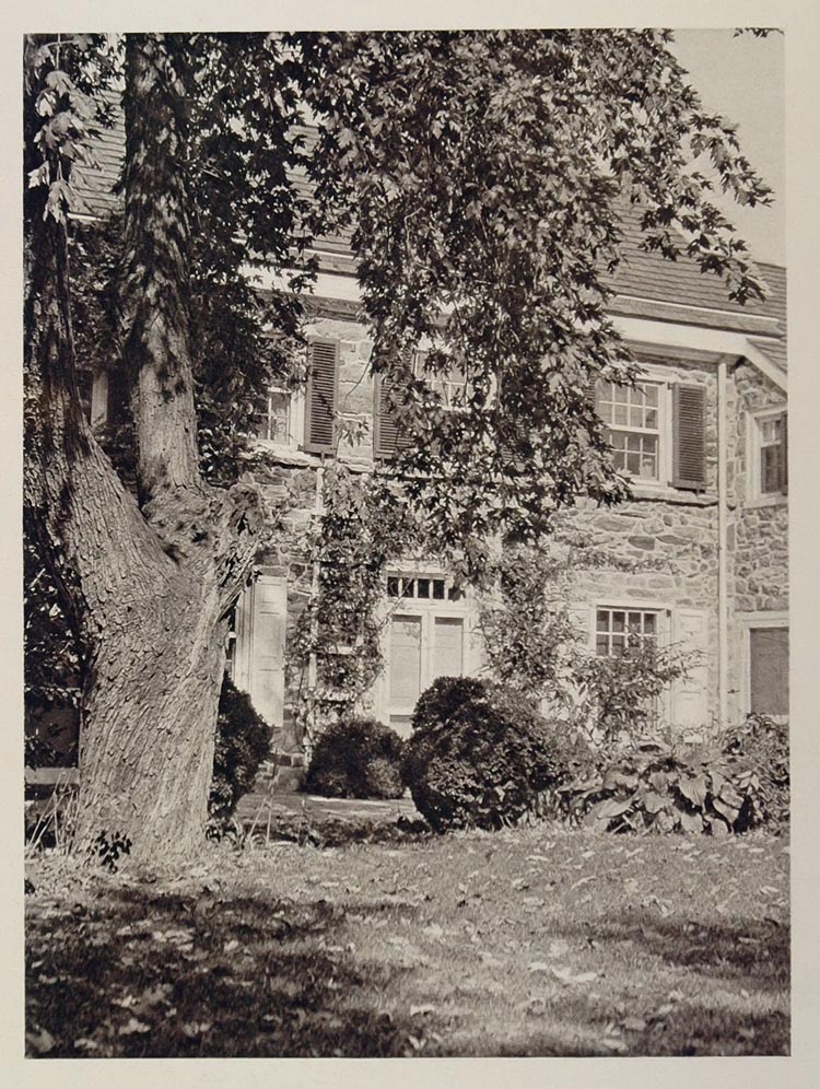 1927 Dower House Westchester County Pennsylvania Hoppe - ORIGINAL US2