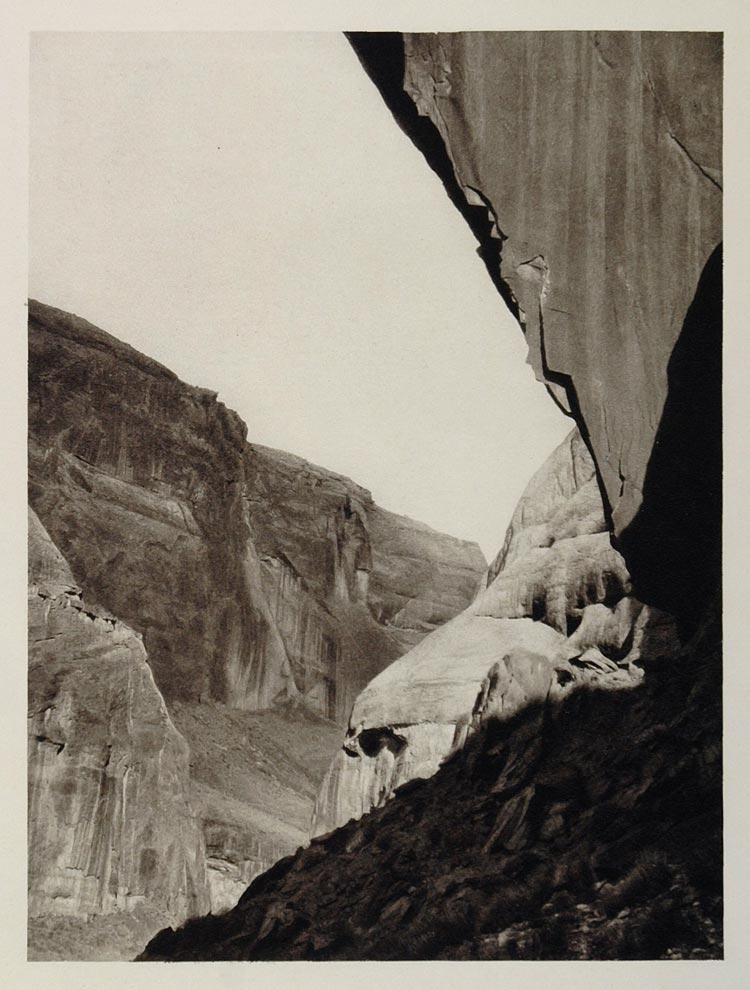 1927 Rainbow Bridge National Monument Utah Rock Hoppe - ORIGINAL US2