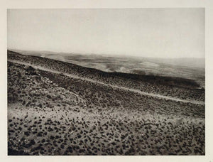 1927 Landscape Valley of the Virgin Utah Photogravure - ORIGINAL US2