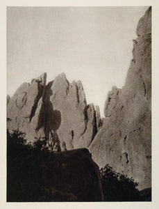 1927 Public Park Garden of the Gods Gateway Rock Formation Colorado Springs US2