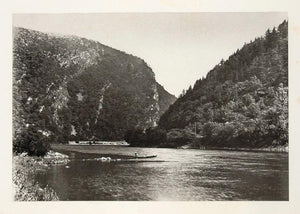 1900 Delaware Water Gap River Mountains Photogravure - ORIGINAL PHOTOGRAVURE US3