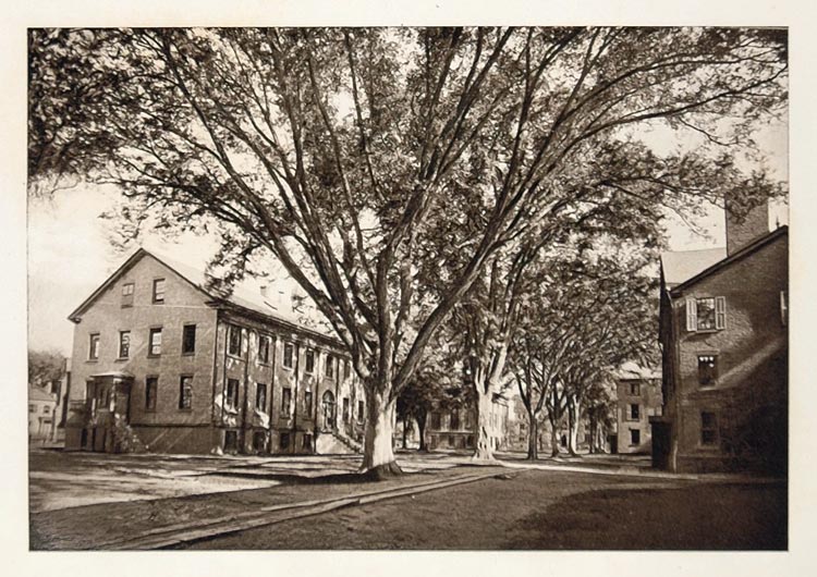 1900 Treasury Building Yale University Photogravure - ORIGINAL PHOTOGRAVURE US3