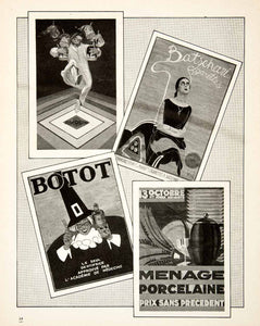 1926 Print Ripolin Botot Toothpaste Batschari Cigarette Porcelaine Puritan VEN4
