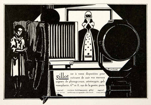 1926 Ad Gillot 6 Rue Grotte Paris Developer Electroplating Stereotypy Le VEN4