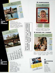 1963 Print Catalog French Coast EPIC Advertising Gifts Planner Card Agenda VENA2
