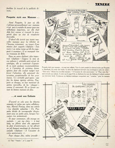 1924 Article Histoire Poupette Mannequin Victor Mendez Paris-Baby French VENA2