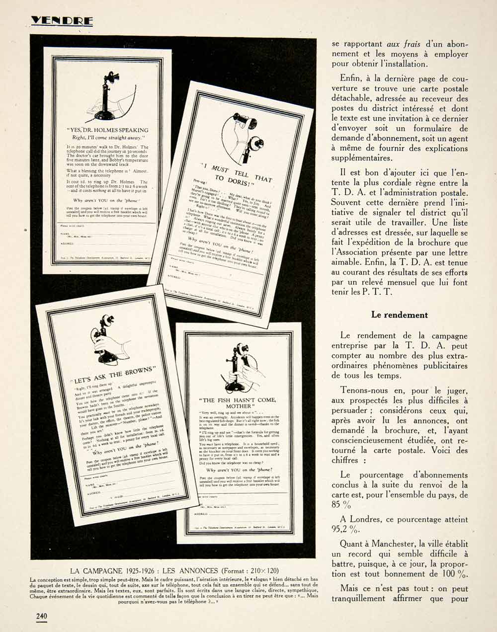 1926 Article Western Electric Telephones Emile Schreiber TDA Fernand VENA2