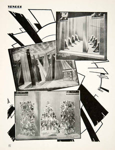 1926 Article Etalages Window Displays Victor Mendez Siegel Art Deco French VENA2