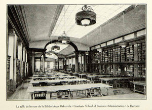 1930 Print Baker Library Harvard Bloomberg Center Historical View Table VENA3 - Period Paper
