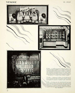 1930 Print Vendre Danone Metro Goldwyn Mayers Astor Theatre Hollywood VENA3