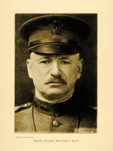 1920 Print World War I Major General William G. Haan - ORIGINAL HISTORIC WIS1