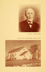 1948 Print George Smith North Lima Presbyterian Church - ORIGINAL WIS1