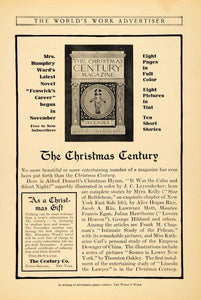 1905 Ad Century Co Mrs. Humphry Ward Fenwick's Career - ORIGINAL ADVERTISING WW3