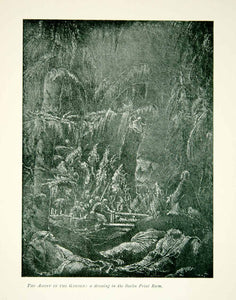1901 Print Agony Garden Religion Jesus Landscape Bible Prayer Albrect XABA6