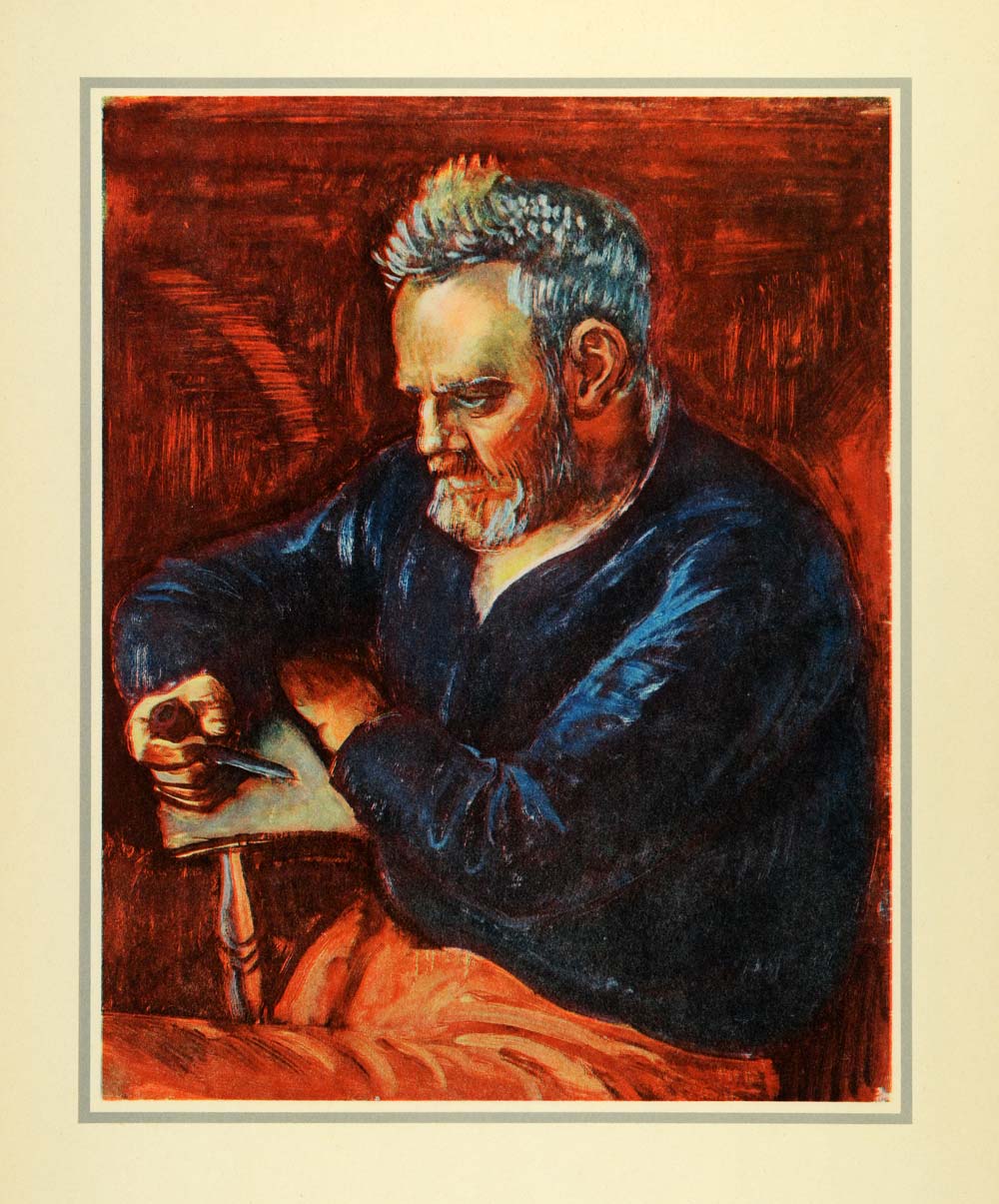 1941 Print Henry Varnum Poor Art American Artist Waldo Pierce Portrait ...