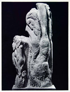 1969 Photogravure Sculpture Crucifixion Marc Chagall Religion Biblical XAFA6