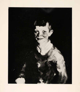 1921 Print Manus Portrait Robert Henri American Painter Artist Teacher XAH2