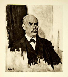 1921 Rotogravure William Orpen Art WWI Portrait George Nicoll Barnes XAHA8
