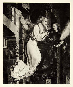 1951 Rotogravure Angels Nativity Adoration Kings Holy Religion Wings Magi XAHA9