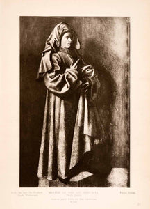 1939 Photogravure Isaiah Master Aix Annunciation Triptych Prophet Herbert XAJ6