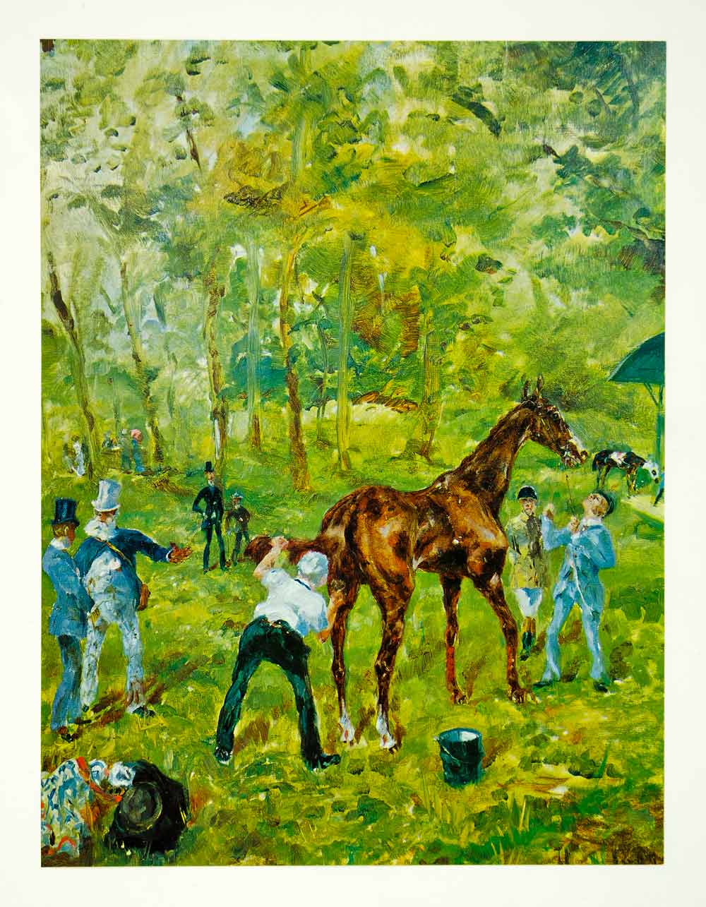 1964 Print Souvenir D'Auteuil Henri Toulouse-Lautrec Comte