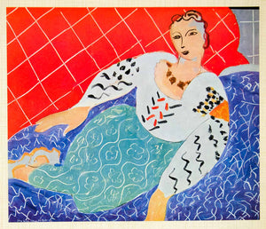 knee length dresses for ladies 1958 Print Reclining Figure Woman Persane Henri Matisse Dress Costume –  Period Paper Historic Art LLC