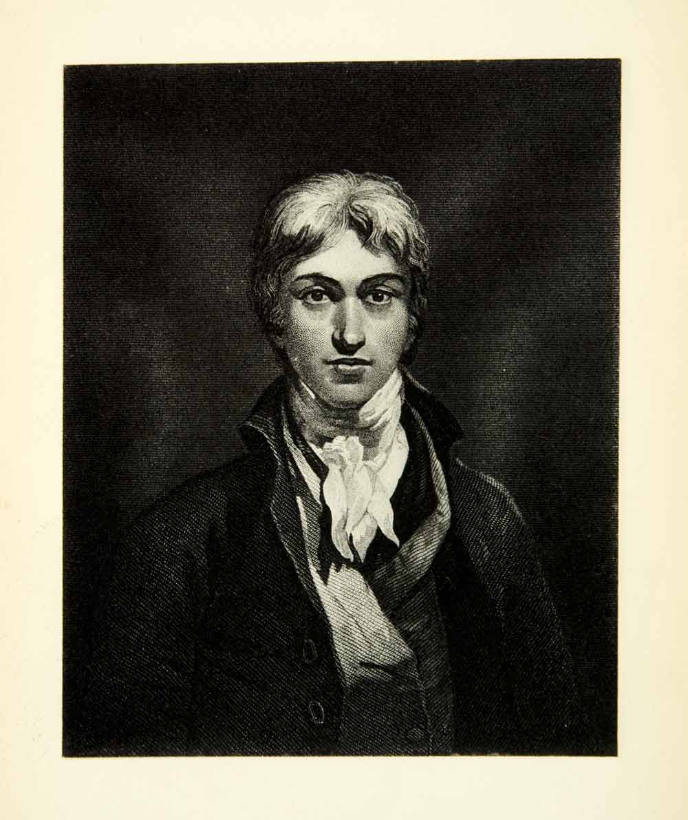 1878 Photogravure Jospeh Mallord William Turner Self Portrait