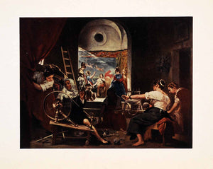 1906 Print Tapestry Weavers Prado Museum Madrid Spain Royal Workers XAL3