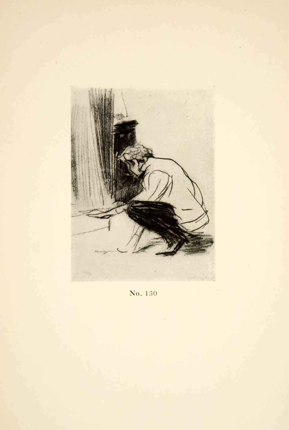 1913 Print Giovanni Boldini Art James Abbott McNeill Whistler Portrait XALA3