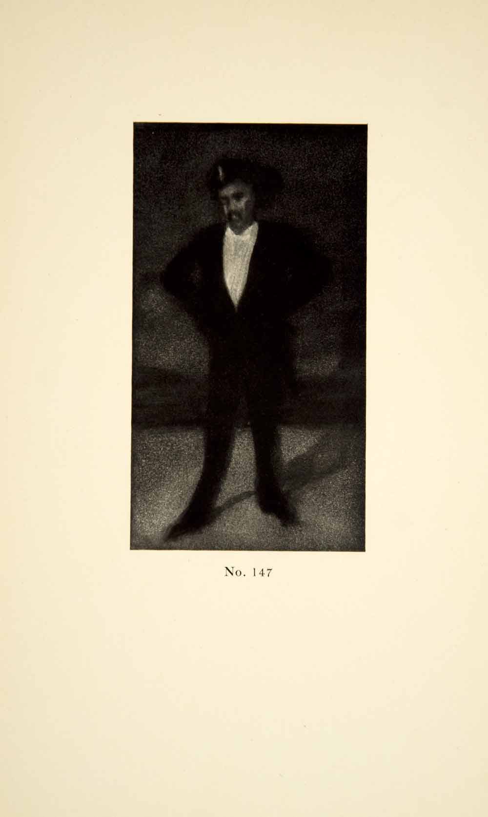 1913 Print James Abbott McNeill Whistler Art Spy Self-Portrait Cartoon XALA3
