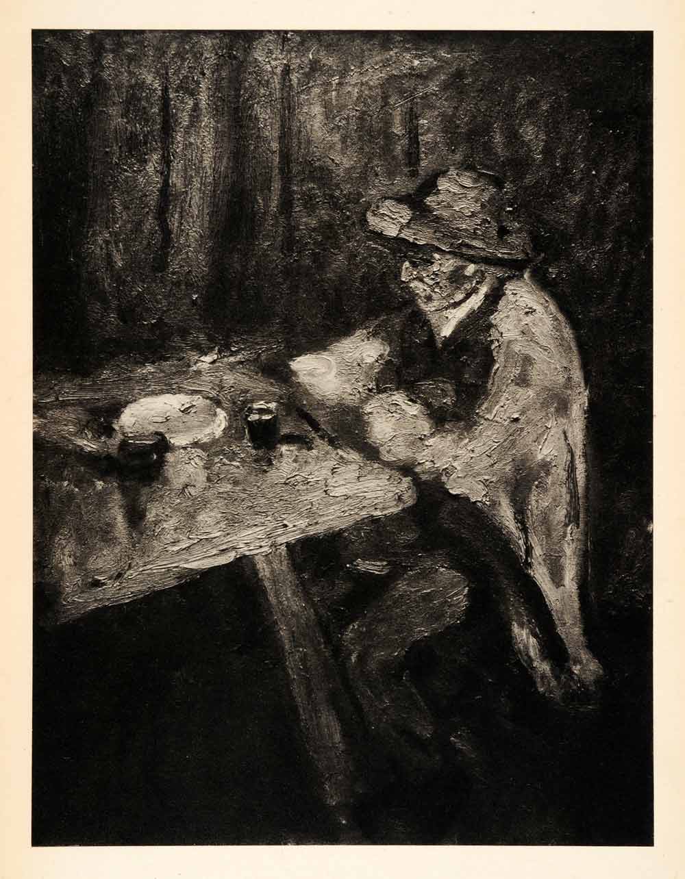 1939 Photogravure Georges Bouche Peasant Impressionism, Post-Impressionism XAM1