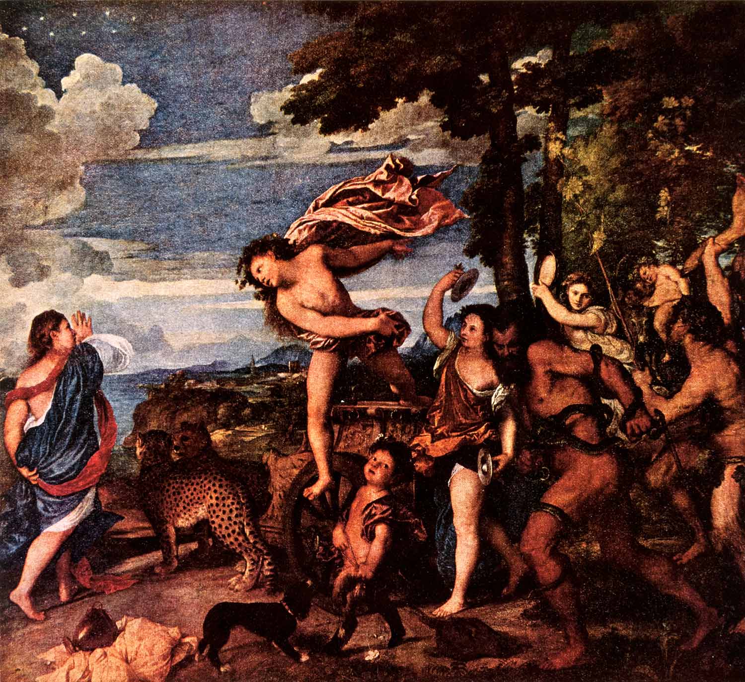 ティツィアーノ、BACCHUS AND ARIADNE、コロタイプ File:Bacchus and Ariadne E-001023-20120209.jpg - Wikimedia