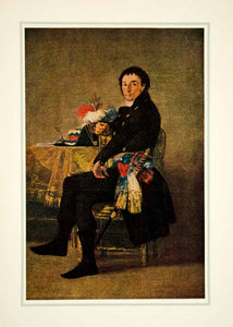 1937 Print Francisco Goya Spanish Romanticism Art Fernando Guillemardet XANA2