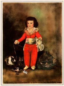 1941 Photolithograph Portrait Don Osorio Zuniga Francisco Goya Romanticism XAO2