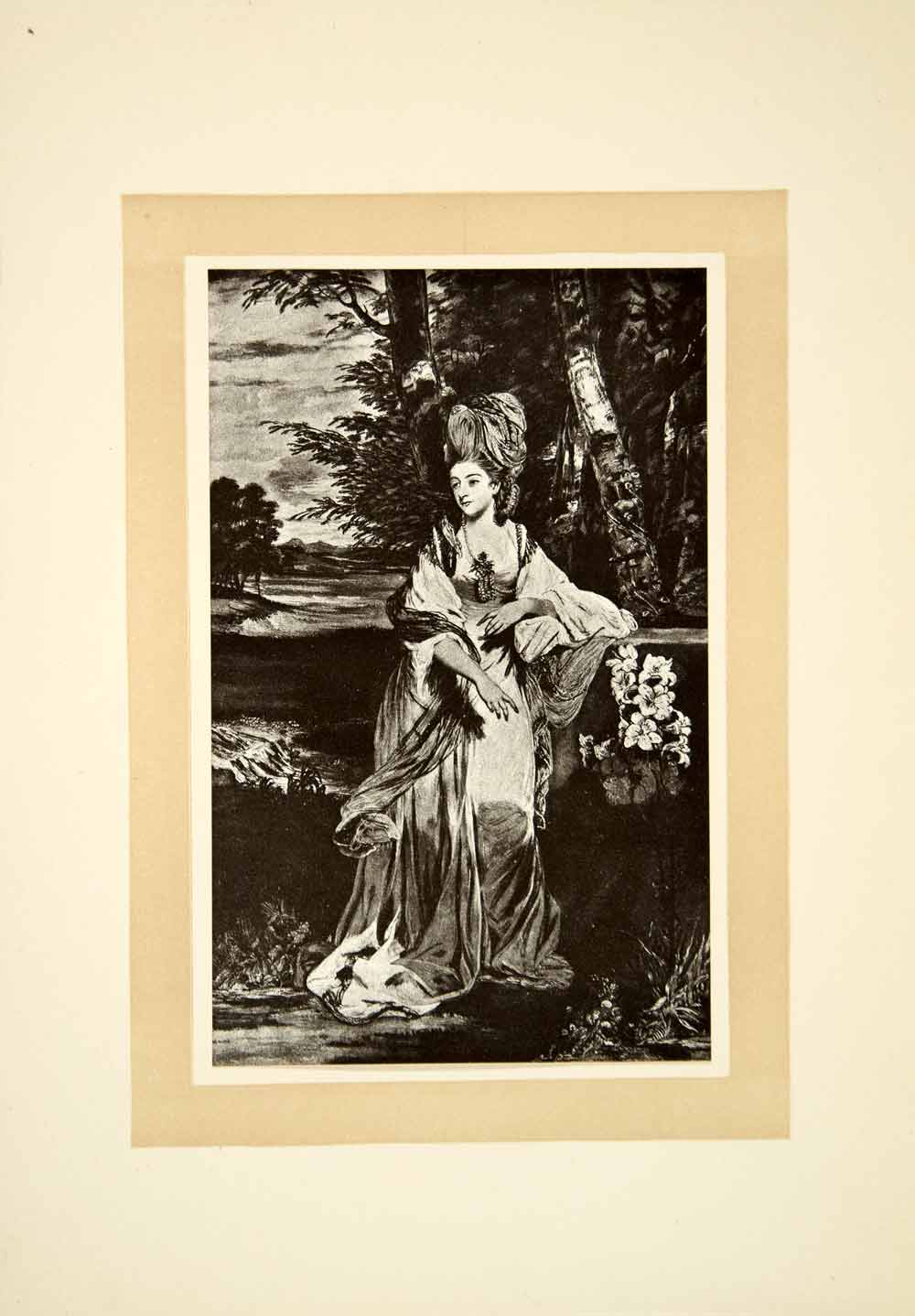 1910 Print Sir Joshua Reynolds Art Lady Blampfylde Catherine Moore XAPA6