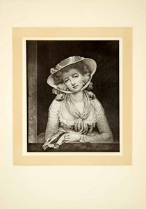 1910 Print John Hoppner Art Mrs Phoebe Wright Hoppner Portrait Sofia XAPA6