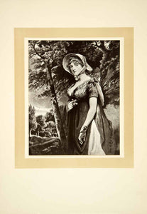 1910 Print John Hoppner Art Lady Louisa Turner Manners Peasant Dress XAPA6