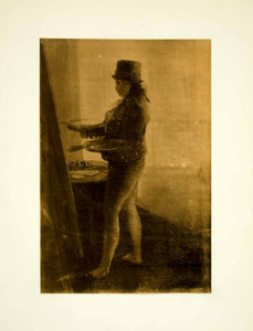 1922 Photogravure Francisco Goya Art Self Portrait Romanticism Painter XAPA8