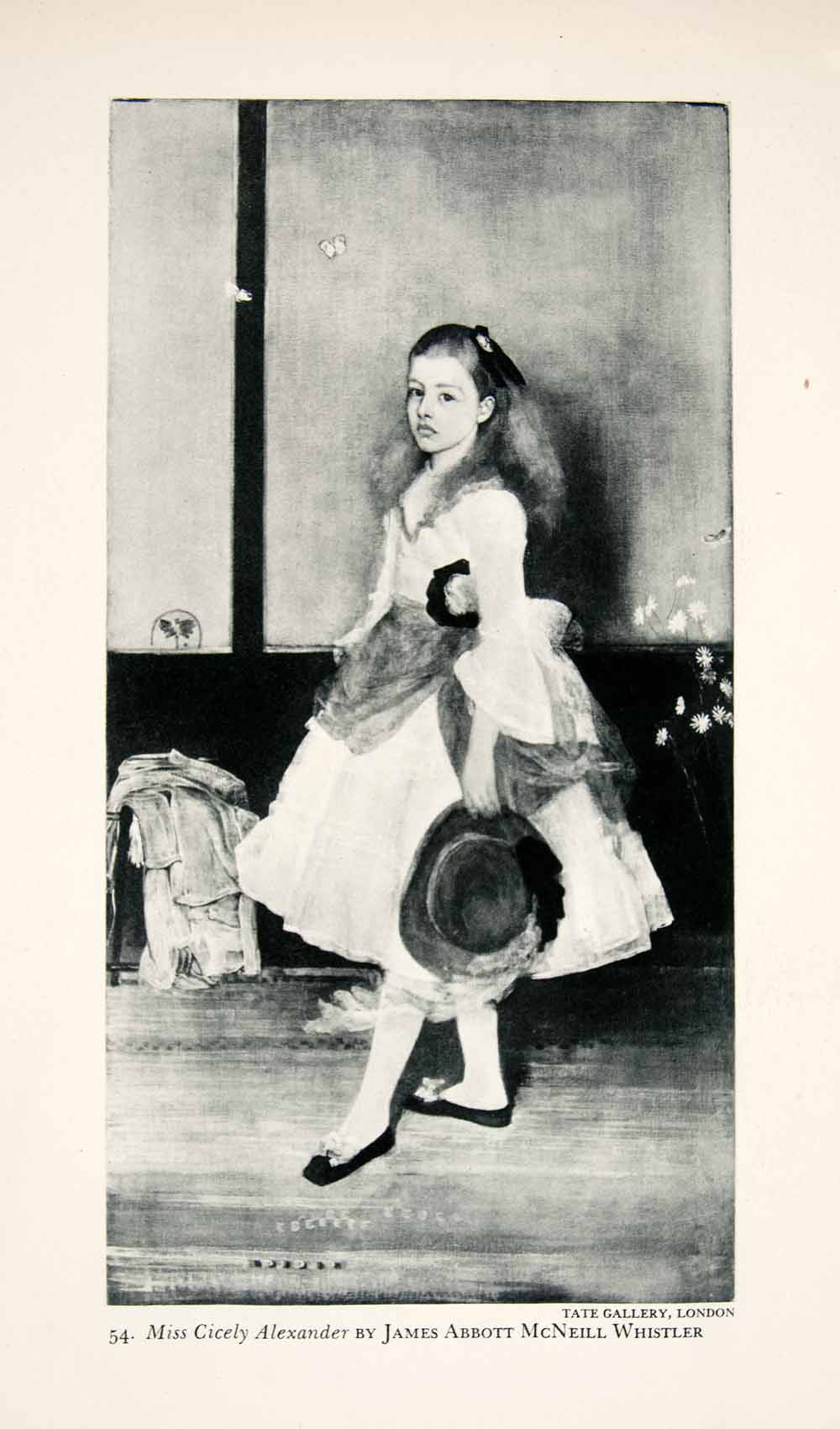 1943 Rotogravure Cicely Alexander James Abbott McNeill Whistler Tate London XAS2