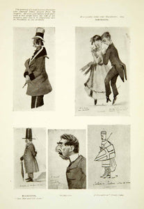 1915 Print Sketches Leslie Ward Crusader Portraits Buckstone Stuarts People XAZ8