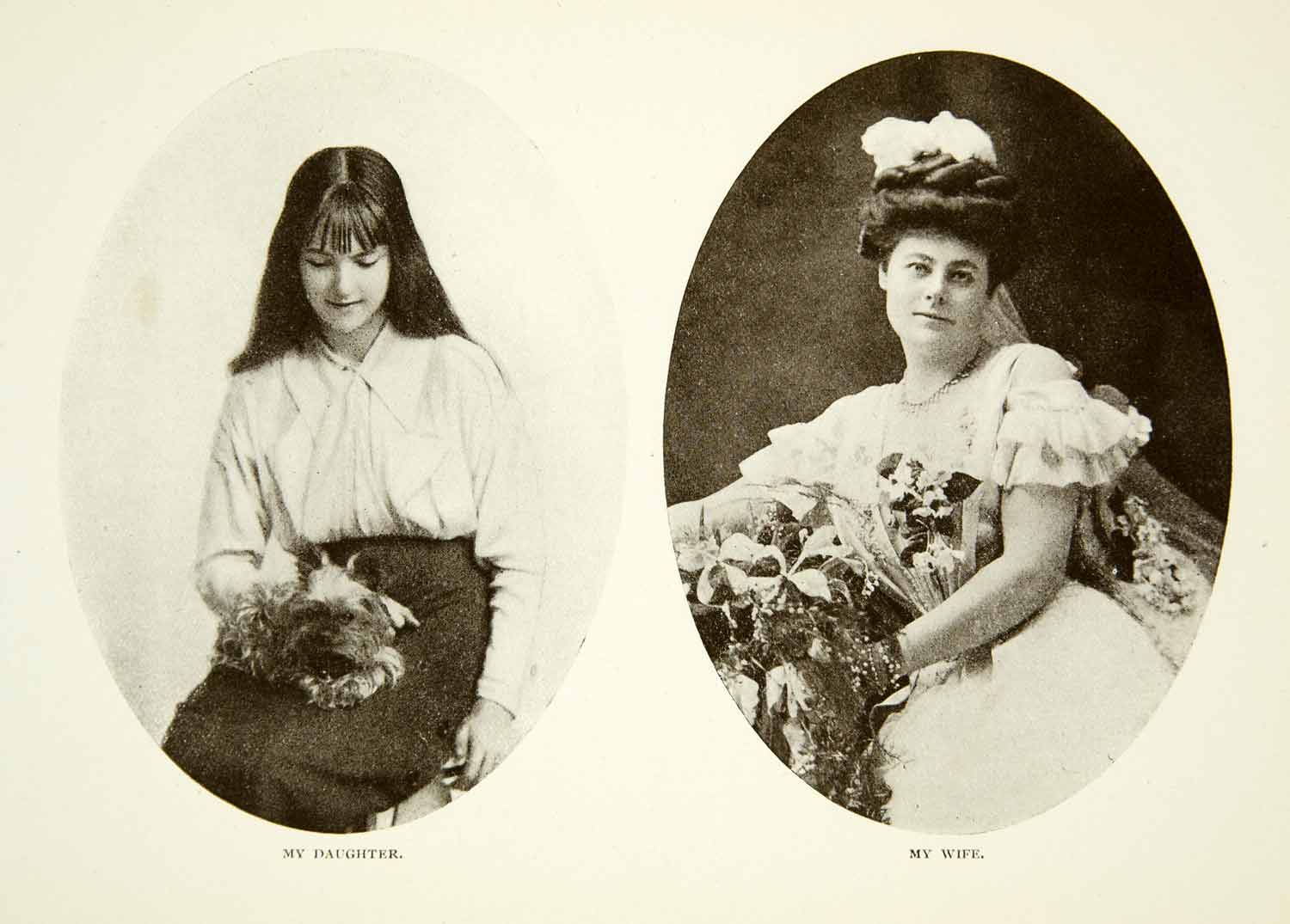 1915 Print Portrait Costume Victorian Women Sidney Ward Judith Topham XAZ8