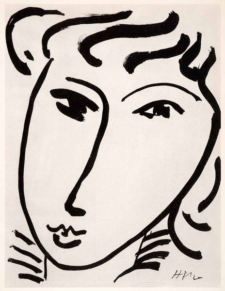 Henri Matisse、JEUNE FEMME、海外版超希少レゾネ、新品額付 Henri Matisse、JEUNE FEMME、海外版超希少レゾネ、新品額付