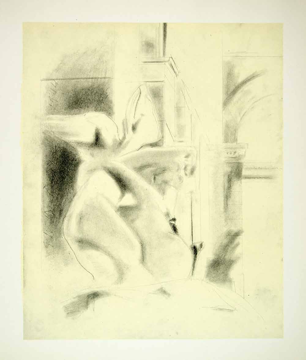 1963 Rotogravure Cupid Psyche Metropolitan Museum Art Mythology Edwin XDE1