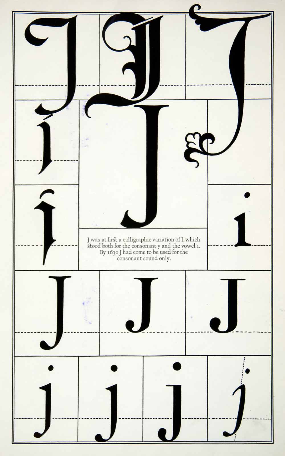 Calligraphy J
