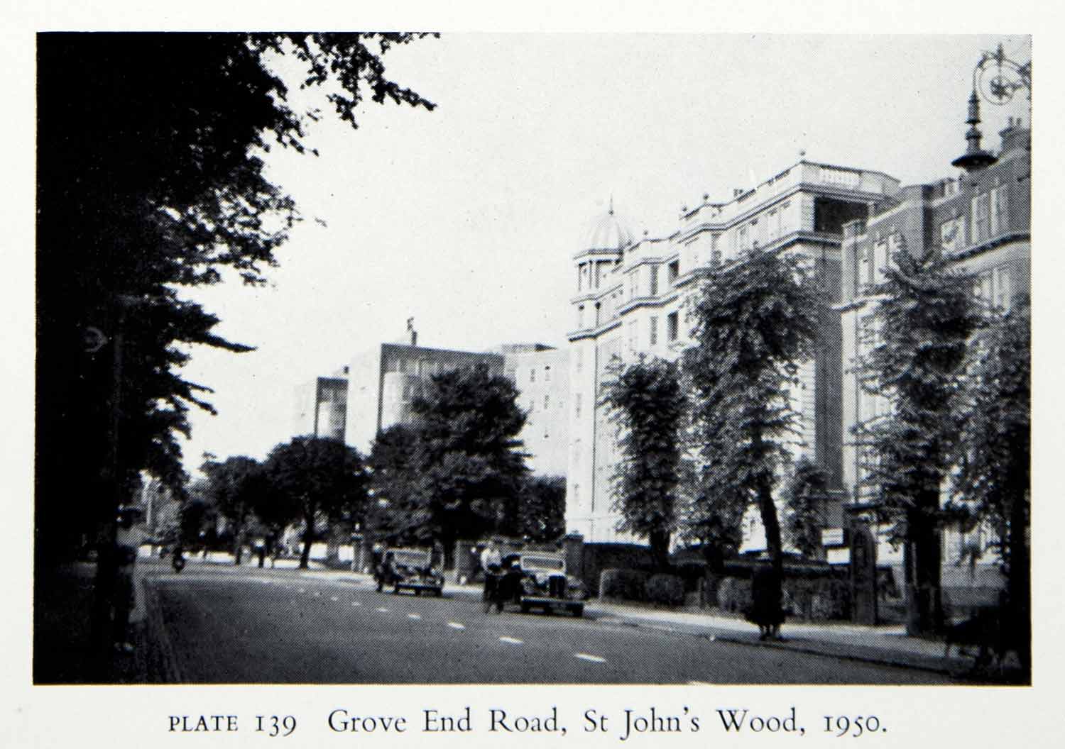 1951 Print Grove End Road Saint Johns Wood London England Street XEGA2